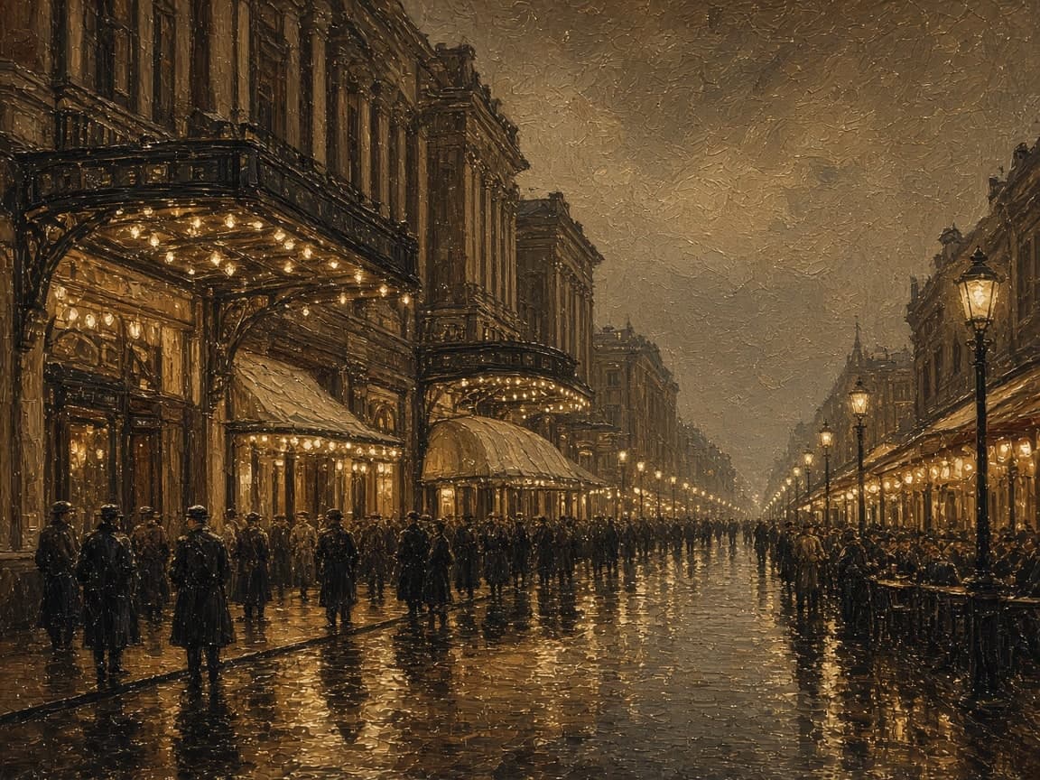 Вечерние развлечения Харькова — иллюстрация