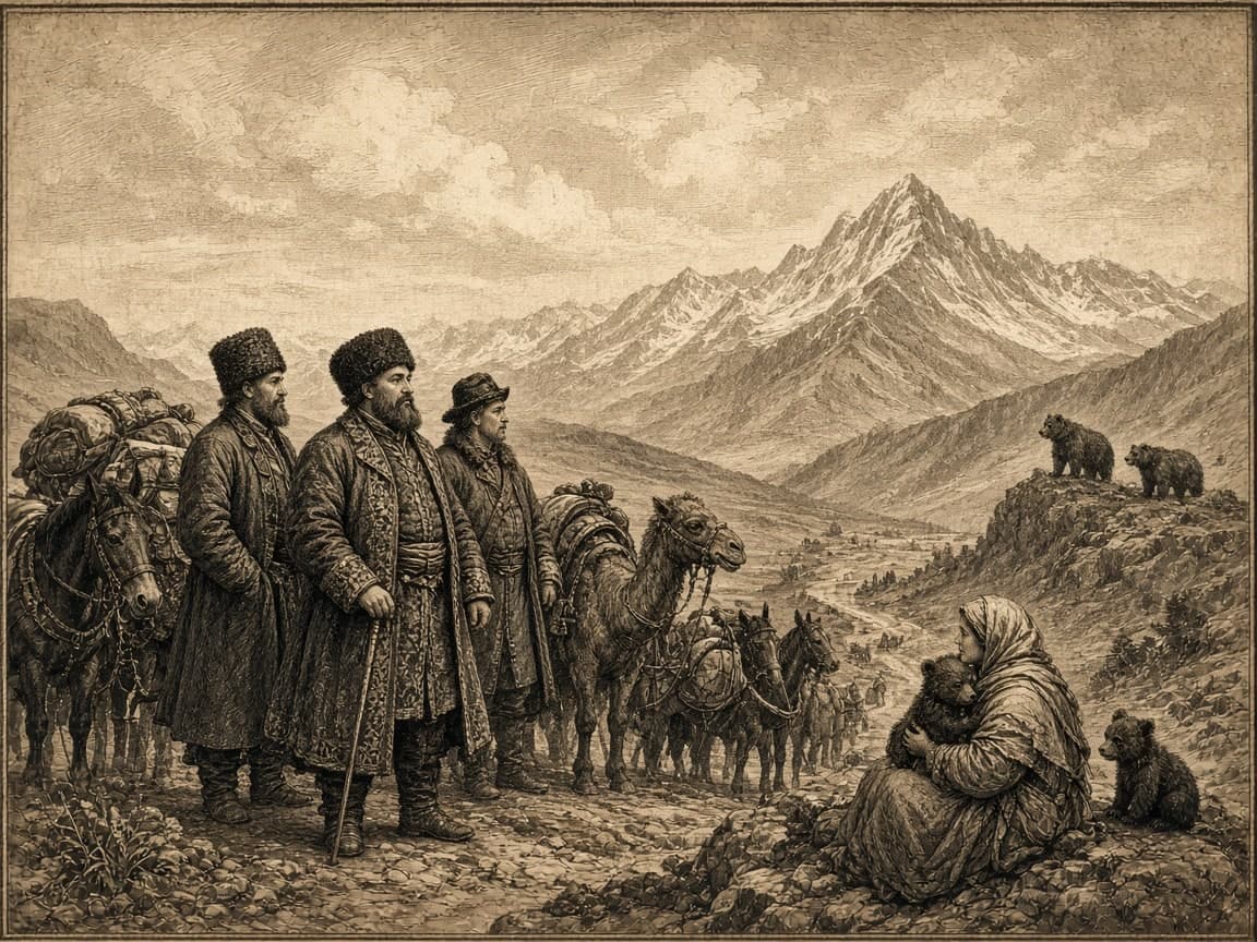 МЕДВЕЖЬИ ПЕСТУНЫ — иллюстрация