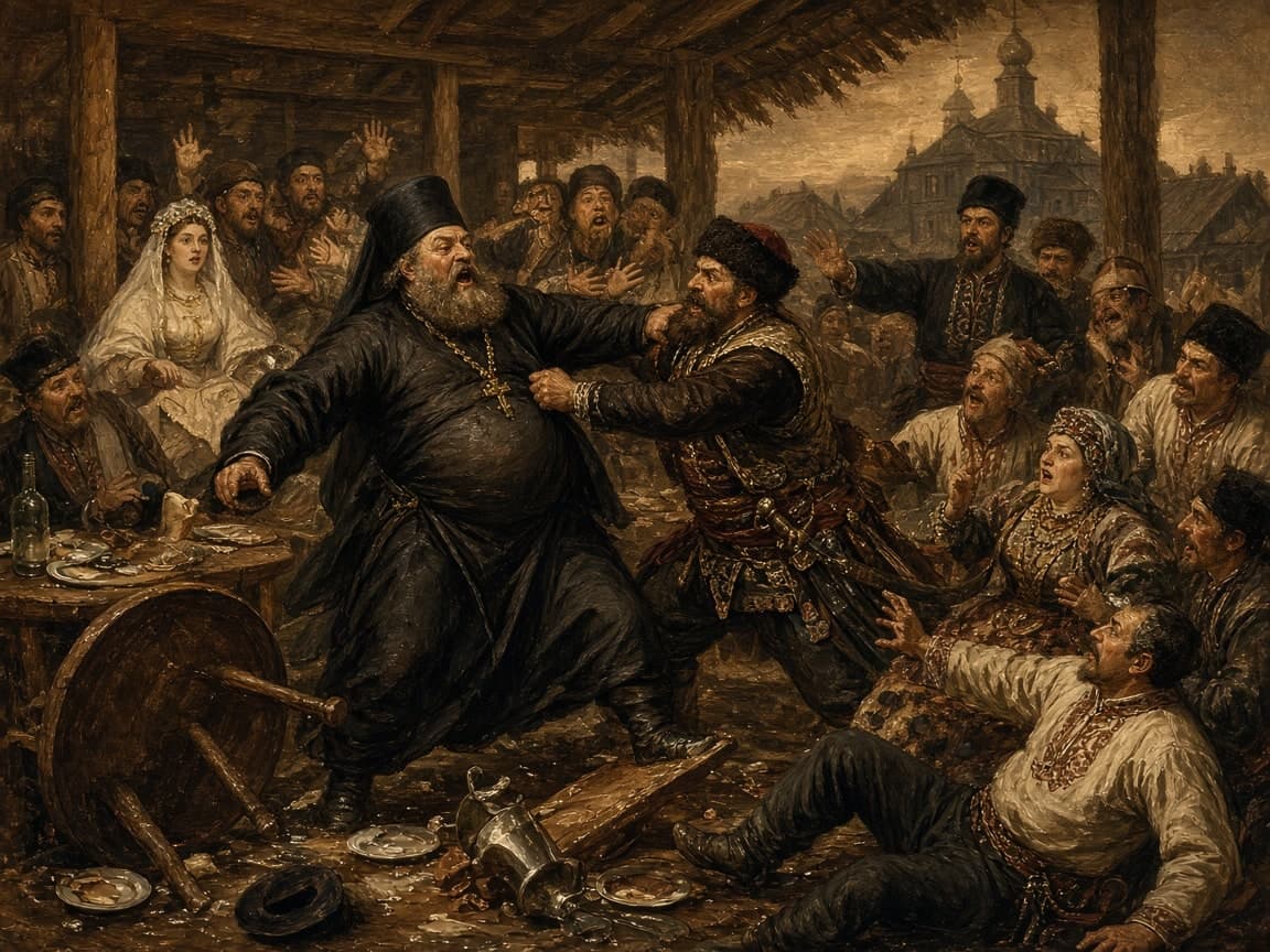 ВЕСЕЛЫЕ МОНАХИ — иллюстрация