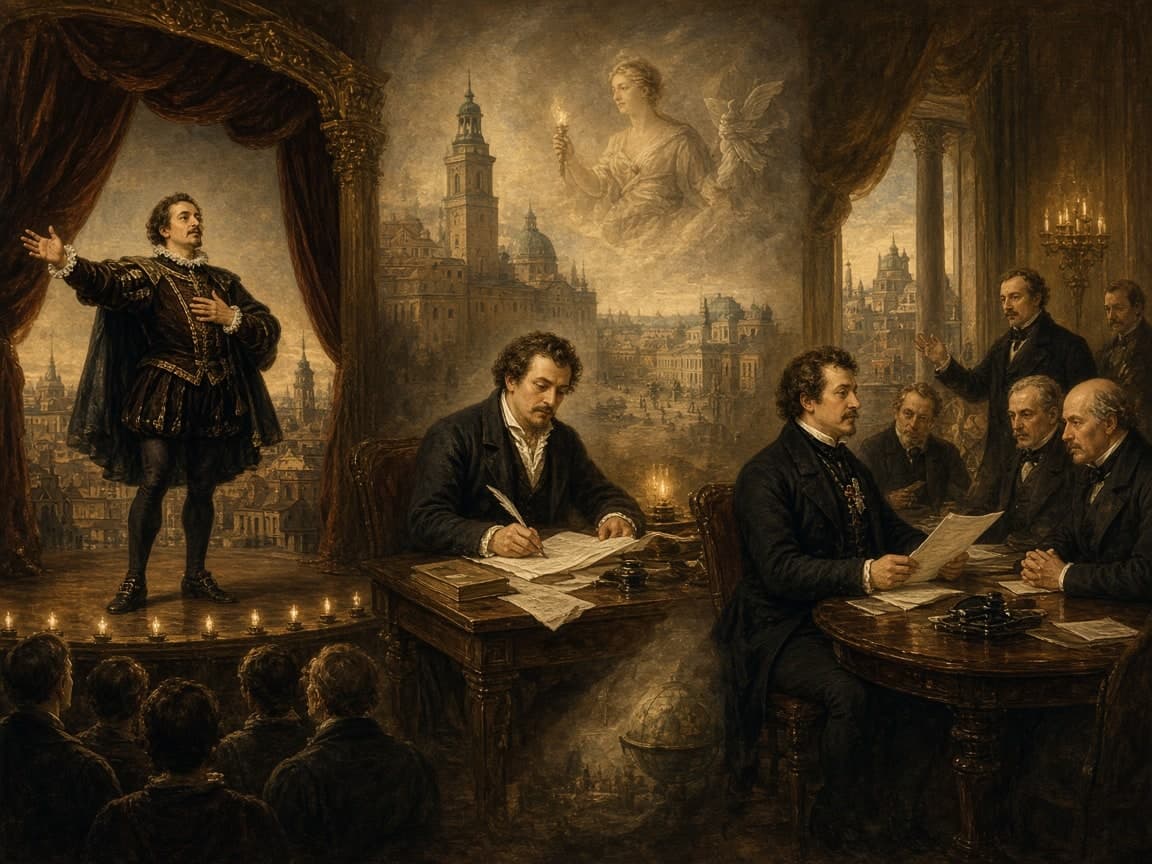 ВО МНОГИХ ЛИЦАХ — иллюстрация